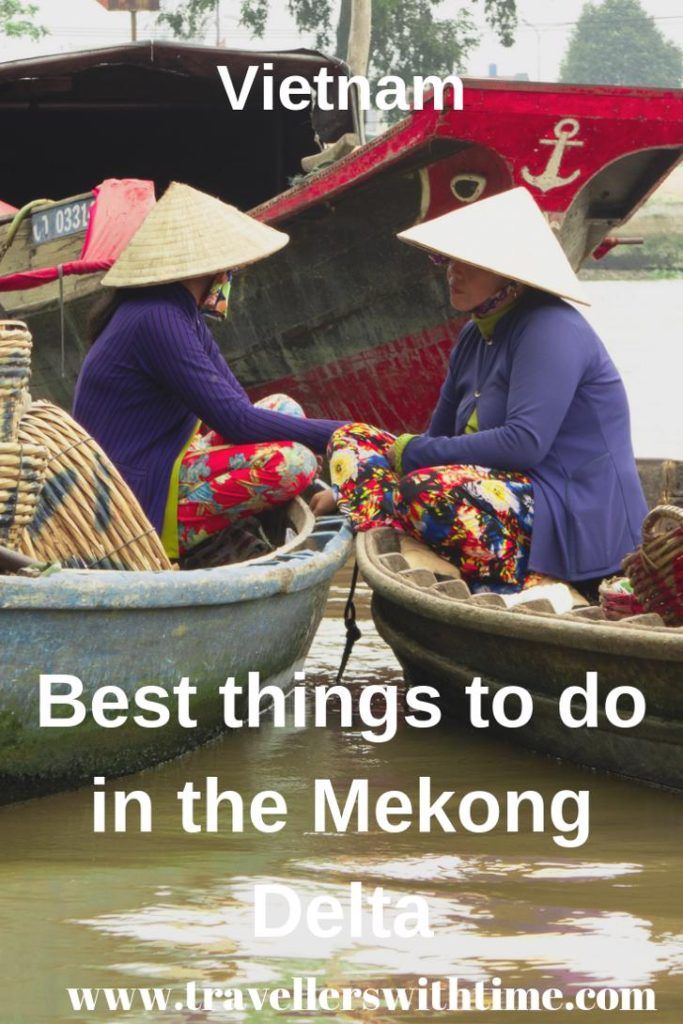 Don't miss these fascinating things to do in the Mekong Delta region Vietnam. A beautiful region, known as the rice bowl of Vietnam, the Mekong region has a lot to offer the traveller wanting to experience authentic culture. From tours of the Mekong and Cai Rang Floating Markets to beautiful temples there is so much to see and do. #mekongdeltavietnam #tour #culture #destinations 