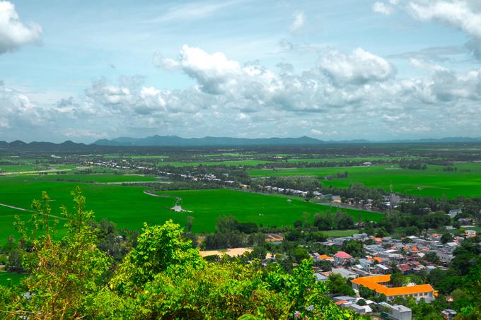 Things to do in the Mekong Delta region, Vietnam- Sam Mountain views