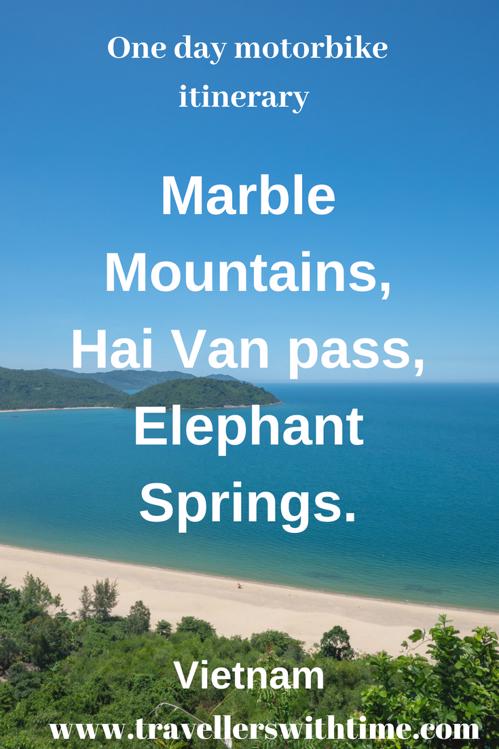 Motorbike Itinerary Marble Mountains Hai Van Pass Elephant Springs