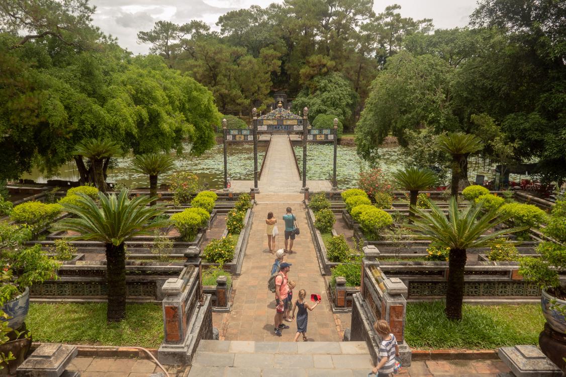 Best tombs in Hue - Minh Mang Tomb gardens