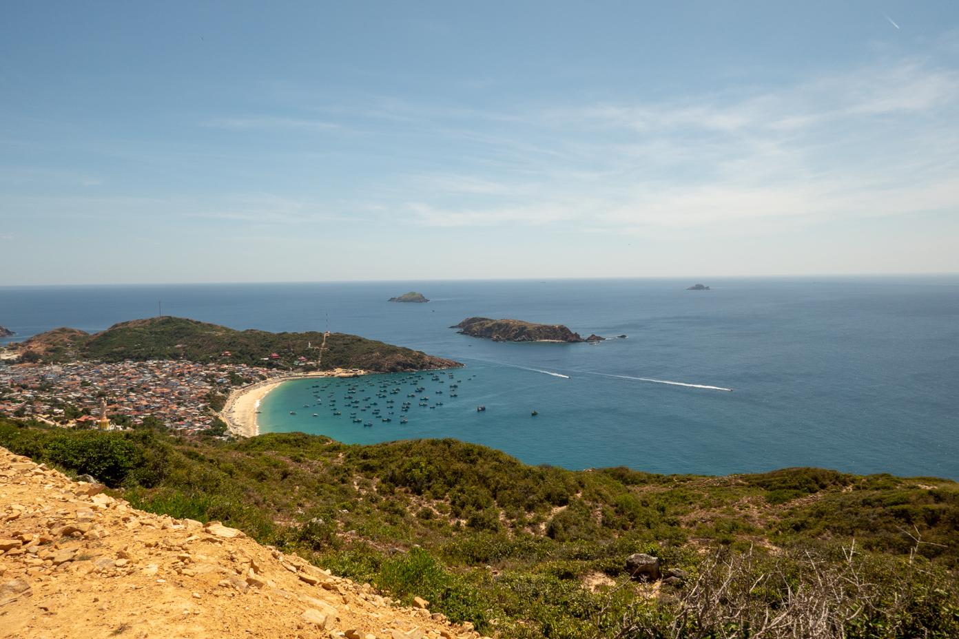 Phuong Mai Peninsula Quy Nhon The road to Ky Co Beach