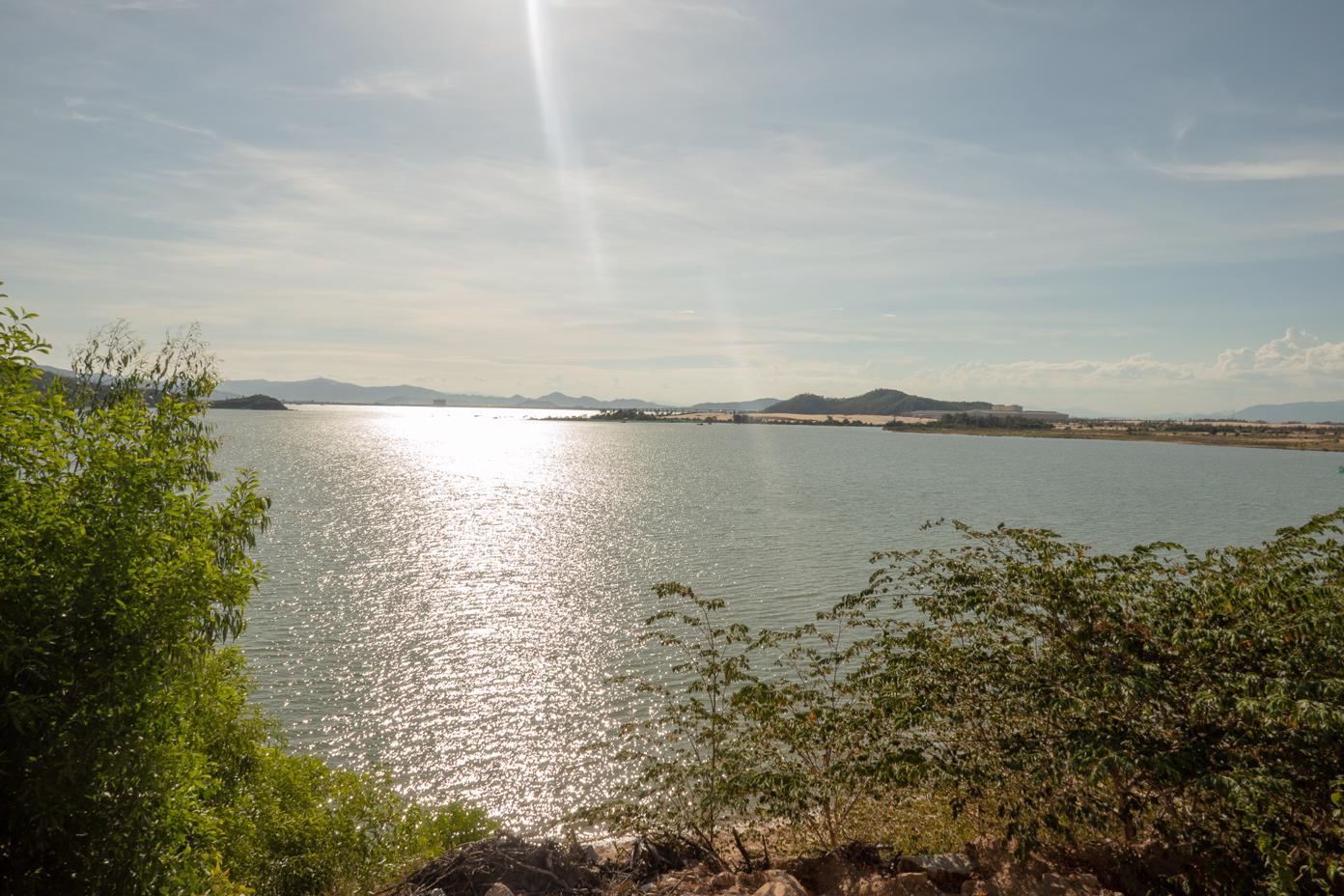 Phuong Mai Peninsula Quy Nhon View across the lake