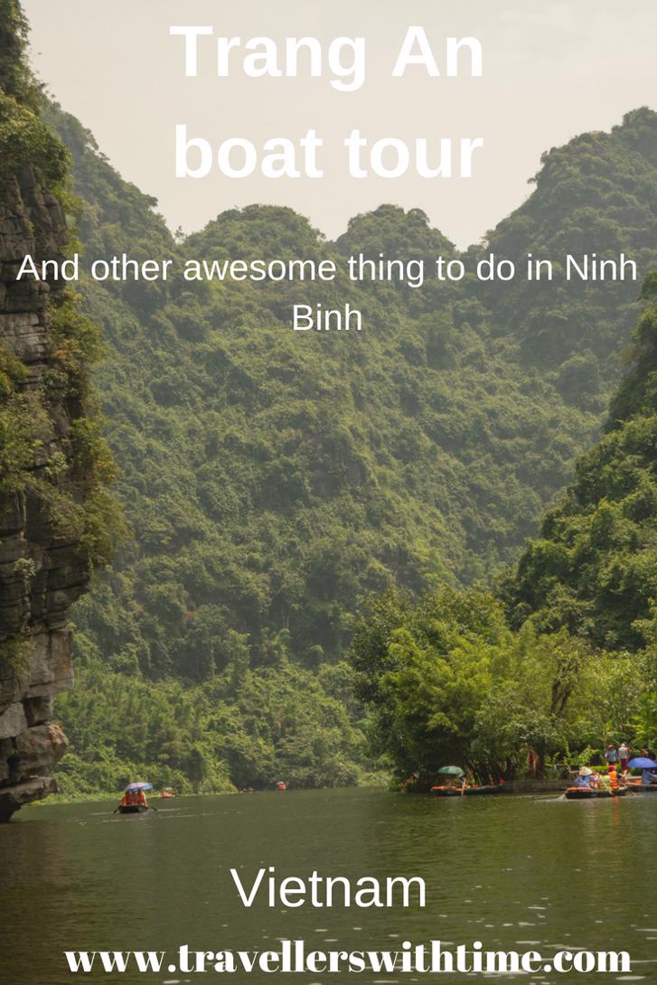 The province of Ninh Binh, North Vietnam is a beautiful region of limestone karst mountains and their caves and grottoes. Don't miss the Trang An boat tour, as well as some of the spectacular temples in the region, such as the Bai Dinh Temple and the Bich Dong pagoda! Some of the most amazing temples we've seen in Vietnam | UNESCO | Cave | Trang An | Ninh Binh | Temples | Vietnam |