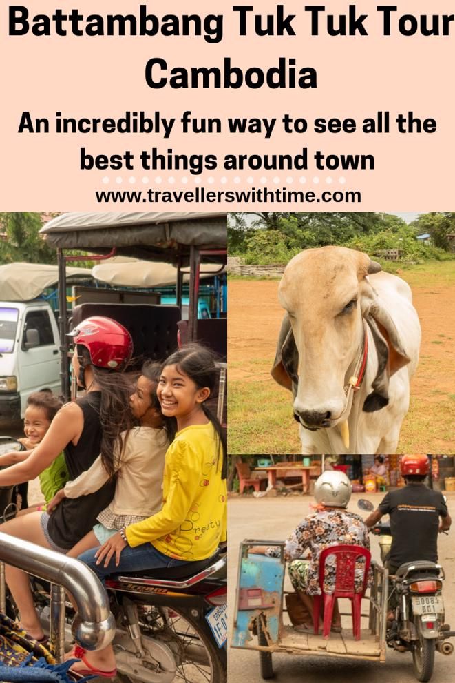 A guide to taking a tuk tuk tour of Battambang #cambodia #travel #temples #caves #thingstodo #travellerswithtime