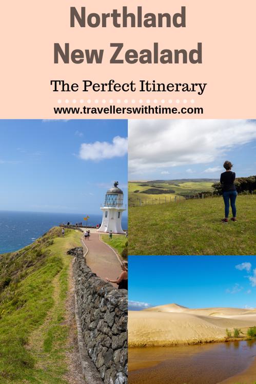 Cape Reinga Lighthouse, Te Paki Sand dunes, central Northland