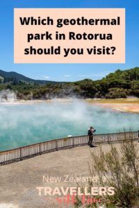 Which of Rotorua's incredible geothermal parks should you visit when in Rotorua? We've compared Waimangu, Waiotapu and Te Puia so you can choose the best park for you! You wont want to miss this great Rotorua experience. #newzealnd #rotorua #travel #waimangu #waiotapu 