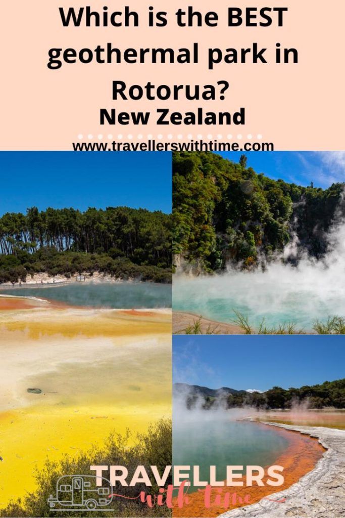 Which of Rotorua's incredible geothermal parks should you visit when in Rotorua? We've compared Waimangu, Waiotapu and Te Puia so you can choose the best park for you! You wont want to miss this great Rotorua experience. #newzealnd #rotorua #travel #waimangu #waiotapu